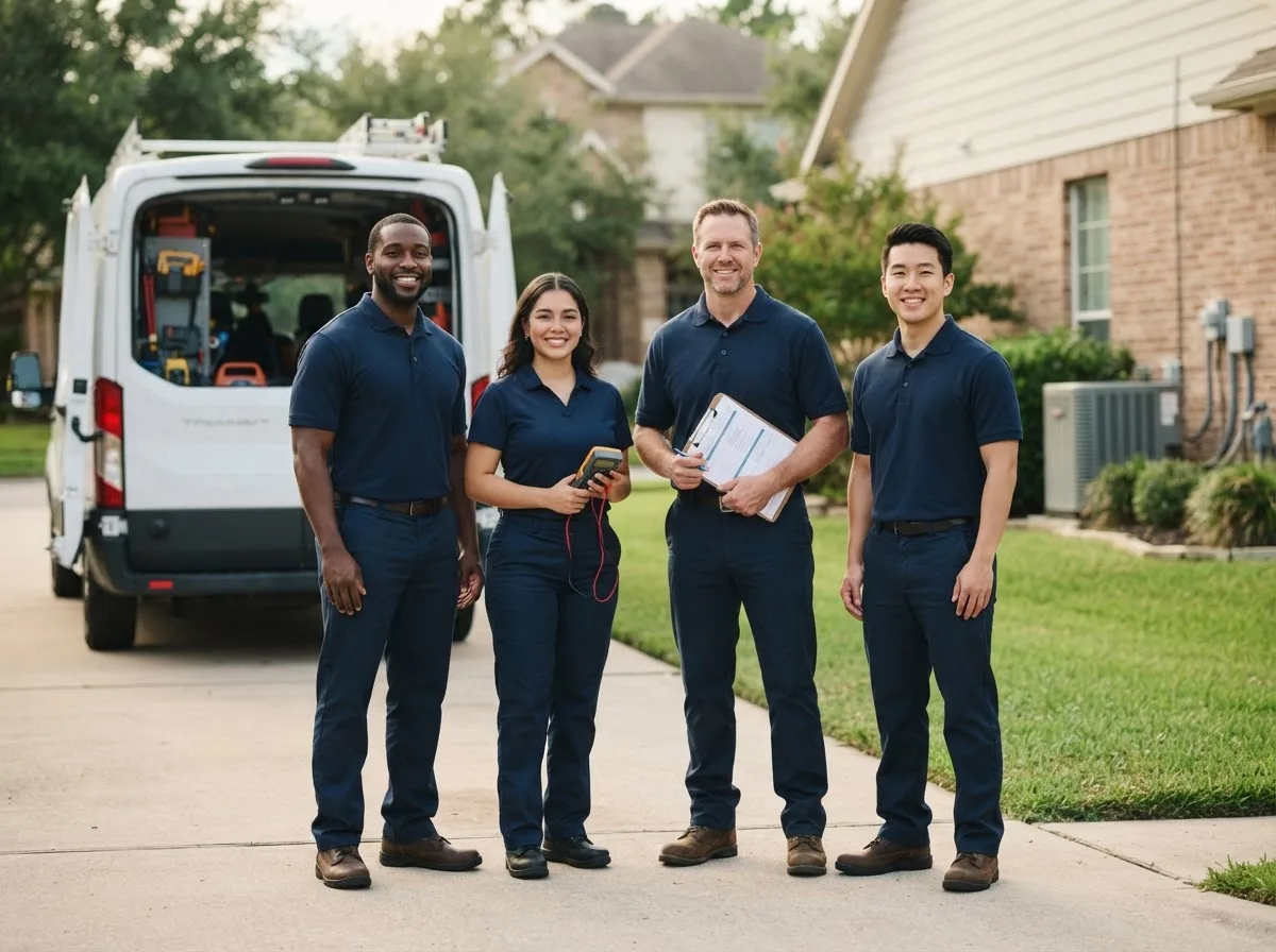 Certified HVAC technician near Longville, LA